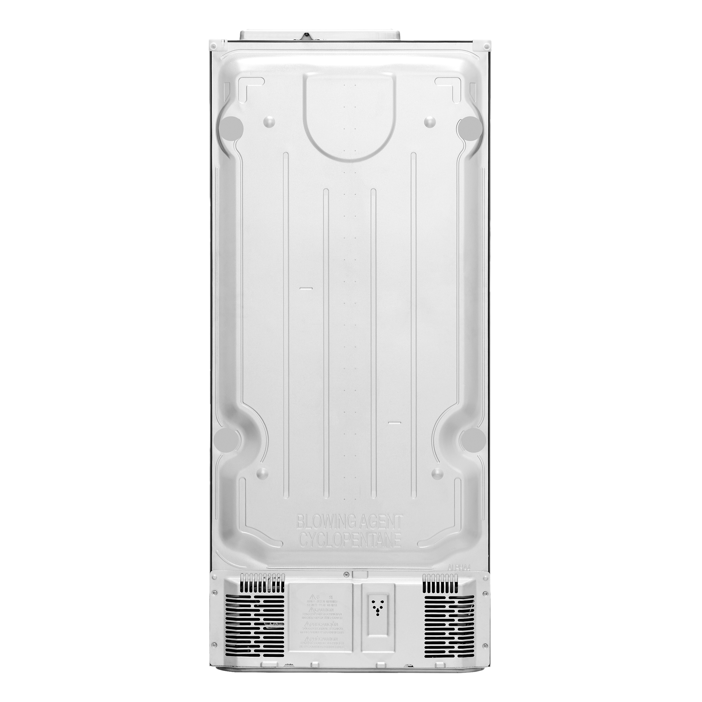 LG 506 Litres 1 Star Frost Free Double Door Refrigerator with Stabilizer Free Operation (GN-H702HLHM.APZQEBN, Platinum Silver)