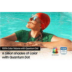 SAMSUNG 6 Series 214 cm (85 inch) QLED 4K Tizen TV with Bezel-less Display