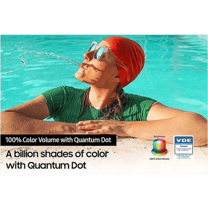 SAMSUNG 6 Series 214 cm (85 inch) QLED 4K Tizen TV with Bezel-less Display