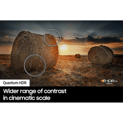 SAMSUNG 6 Series 214 cm (85 inch) QLED 4K Tizen TV with Bezel-less Display