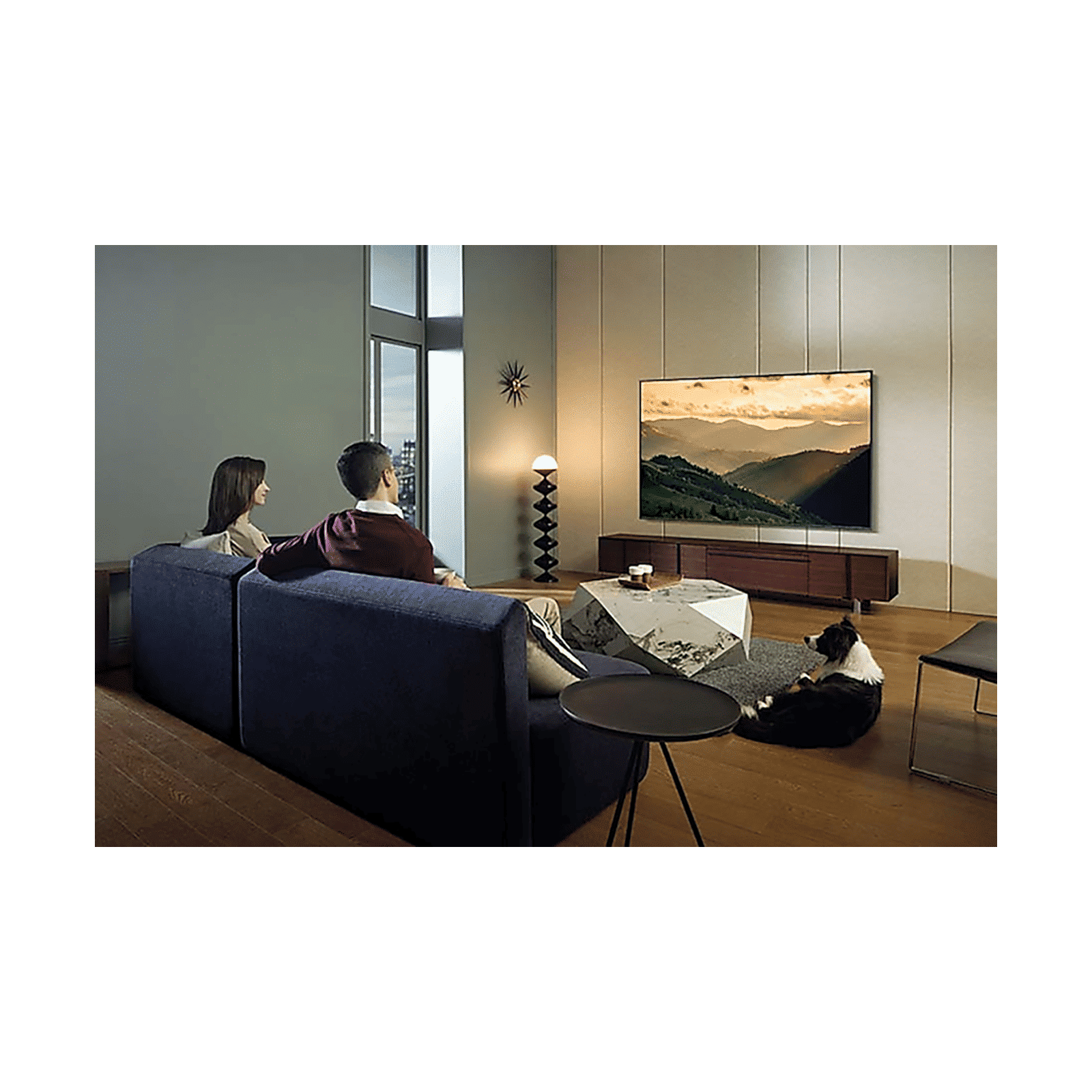 SAMSUNG 6 Series 214 cm (85 inch) QLED 4K Tizen TV with Bezel-less Display