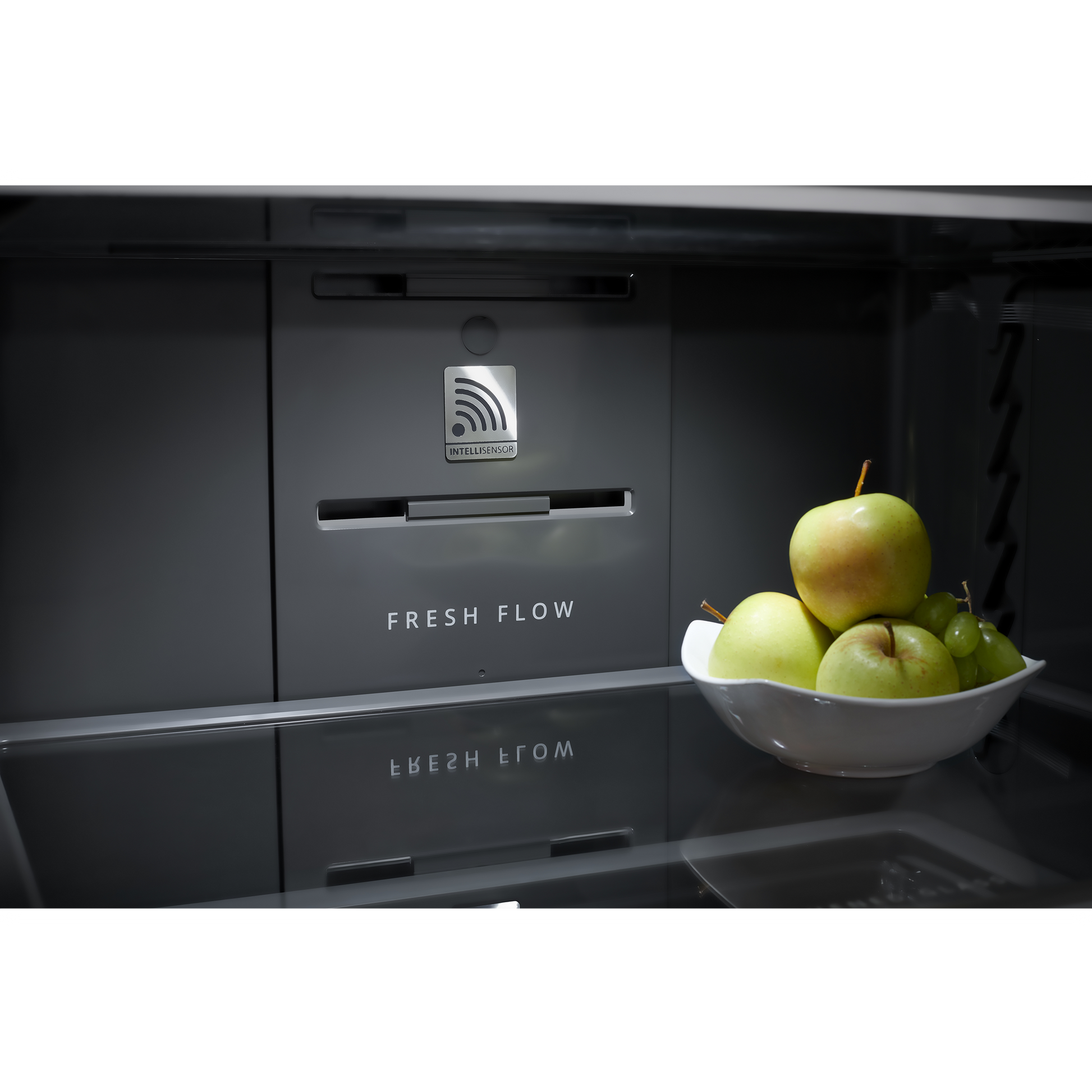 Whirlpool Intellifresh 411 Litres 2 Star Frost Free Double Door Convertible Refrigerator with Stabilizer Free Operation (IF INV CNV PLATINA, Grey)