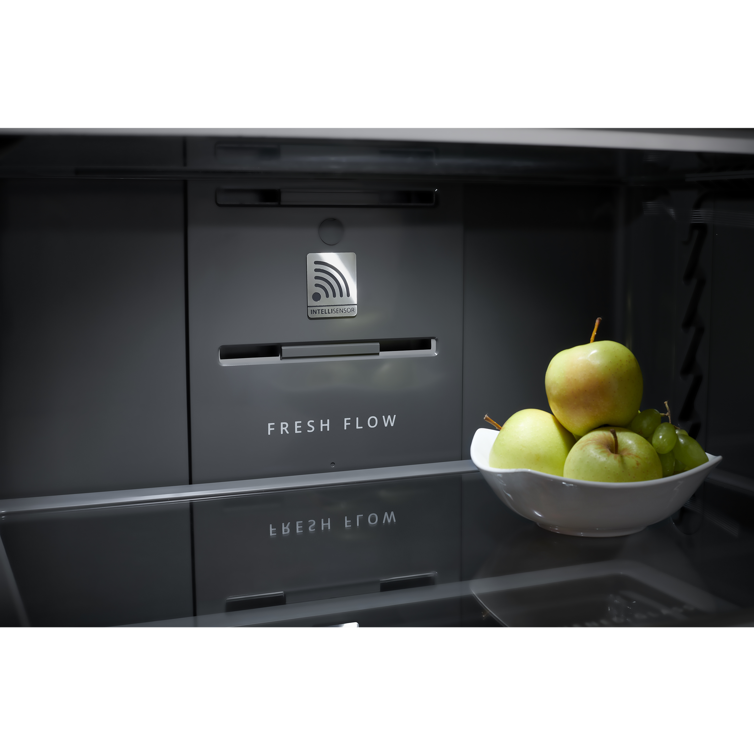 Whirlpool Intellifresh 411 Litres 2 Star Frost Free Double Door Convertible Refrigerator with Stabilizer Free Operation (IF INV CNV PLATINA, Grey)