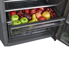 Whirlpool Intellifresh 411 Litres 2 Star Frost Free Double Door Convertible Refrigerator with Stabilizer Free Operation (IF INV CNV PLATINA, Grey)