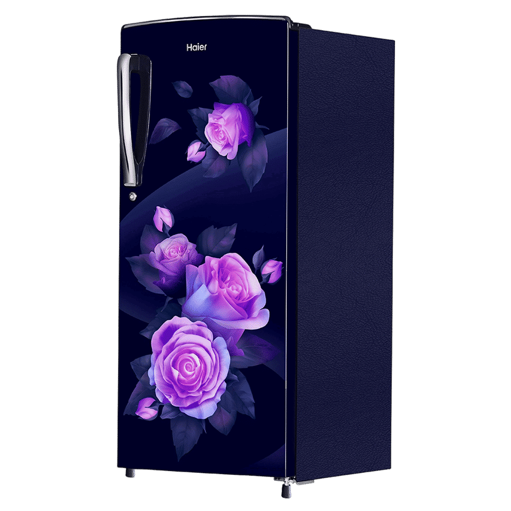 Haier 205 Litres 3 Star Direct Cool Single Door Refrigerator with Diamond Edge Freezing Technology (HRD-2263CMR-N, Marine Rose)