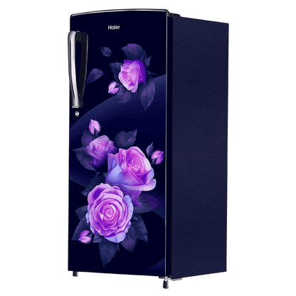 Haier 205 Litres 3 Star Direct Cool Single Door Refrigerator with Diamond Edge Freezing Technology (HRD-2263CMR-N, Marine Rose)
