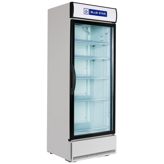 Blue Star 448 Litres Direct Cool Single Door Refrigerator with Temperature Settings (SC500F, White)