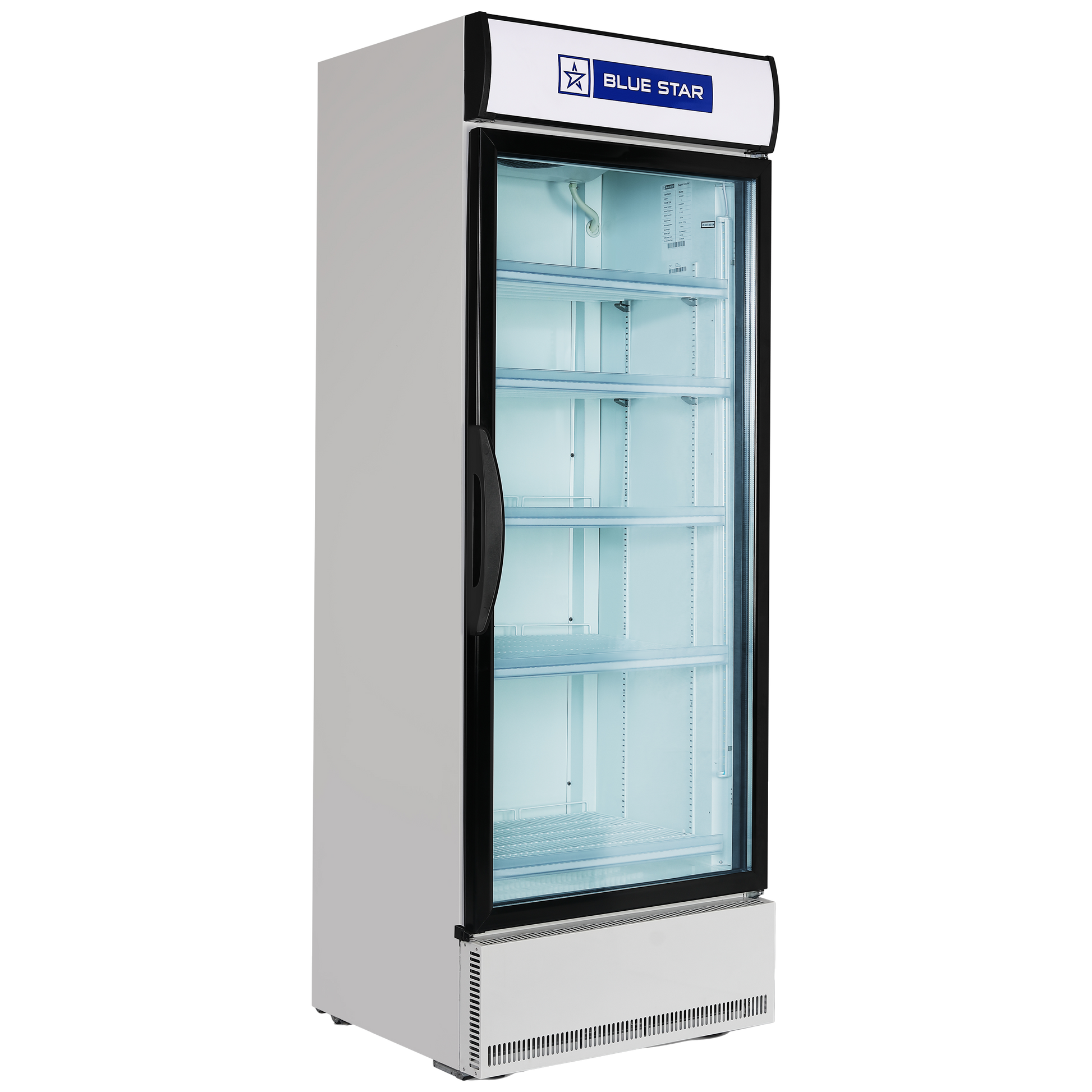 Blue Star 595 Litres Direct Cool Single Door Refrigerator with Temperature Settings (SC650F, White)