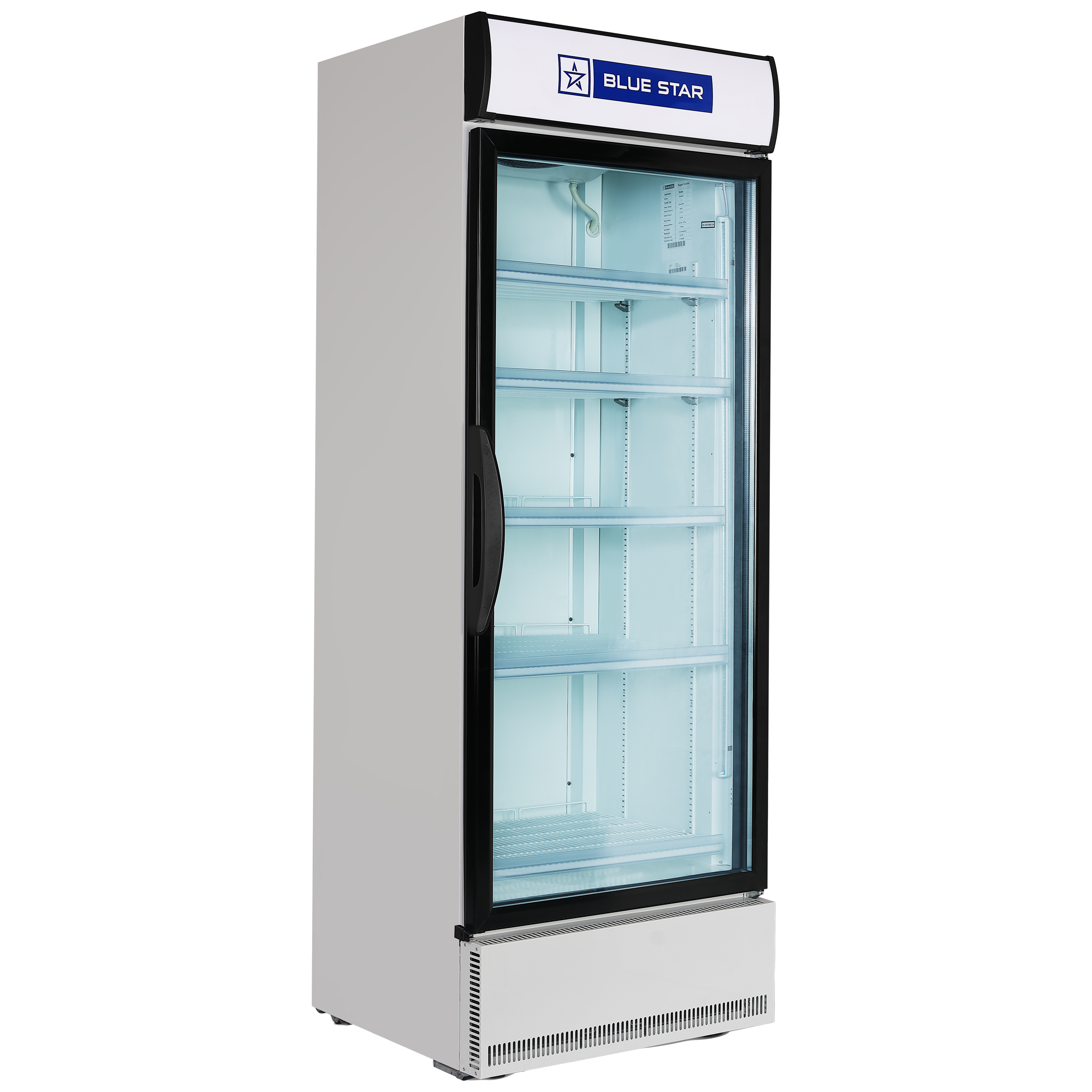 Blue Star 595 Litres Direct Cool Single Door Refrigerator with Temperature Settings (SC650F, White)