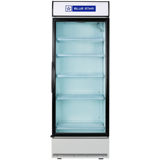 Blue Star 595 Litres Direct Cool Single Door Refrigerator with Temperature Settings (SC650F, White)
