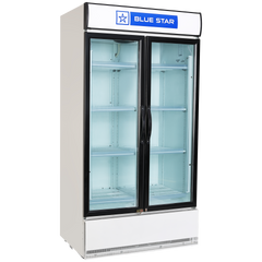 Blue Star 947 Litres Direct Cool Double Door Refrigerator with Temperature Settings (SC1000F, White)