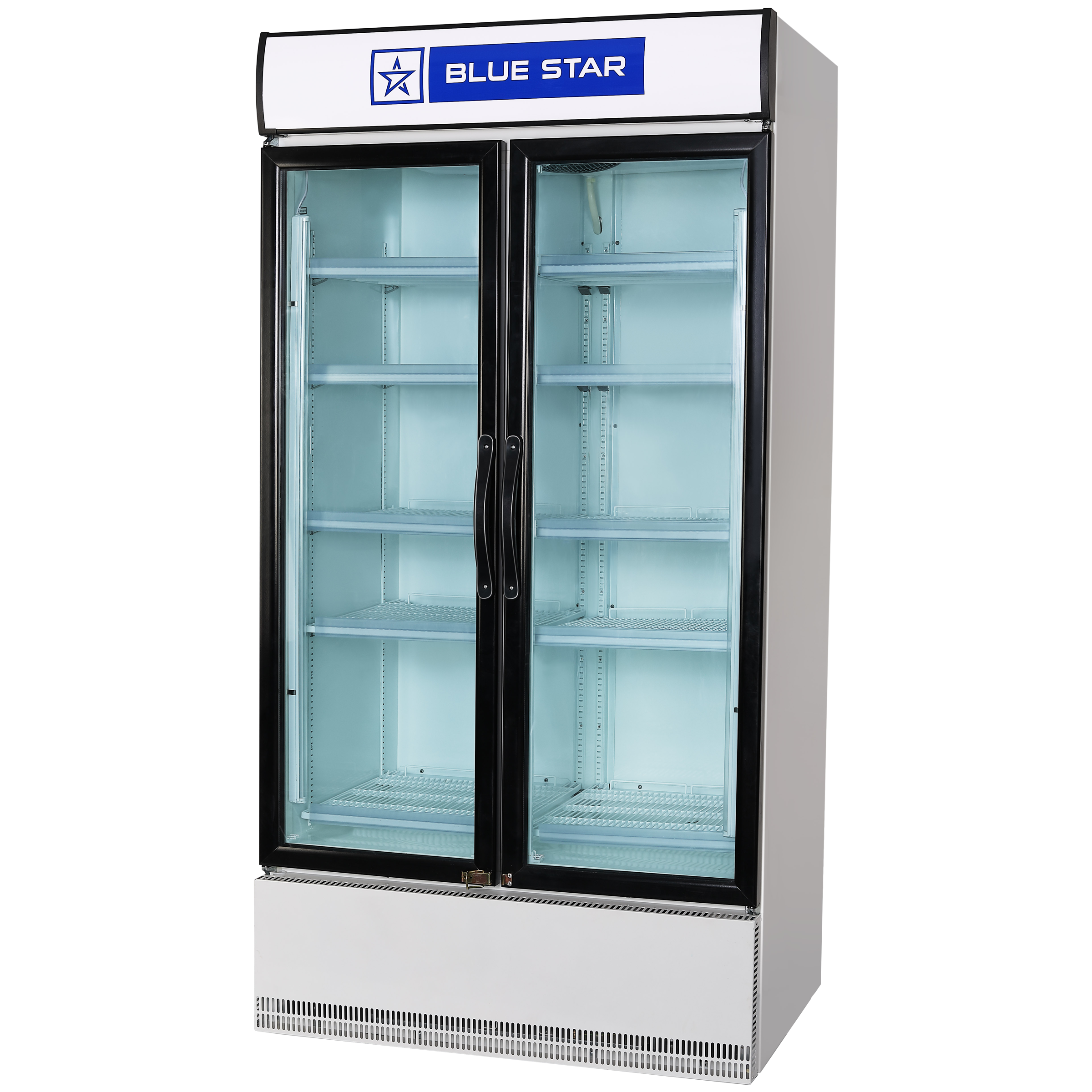 Blue Star 947 Litres Direct Cool Double Door Refrigerator with Temperature Settings (SC1000F, White)