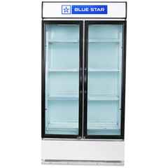 Blue Star 947 Litres Direct Cool Double Door Refrigerator with Temperature Settings (SC1000F, White)