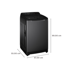 Haier 8 Kg 5 Star Fully Automatic Top Load Washing Machine (HSW80-678ES8NOIDA, Energy Saving, Dark Jade Silver)