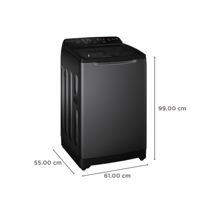 Haier 8 Kg 5 Star Fully Automatic Top Load Washing Machine (HSW80-678ES8NOIDA, Energy Saving, Dark Jade Silver)