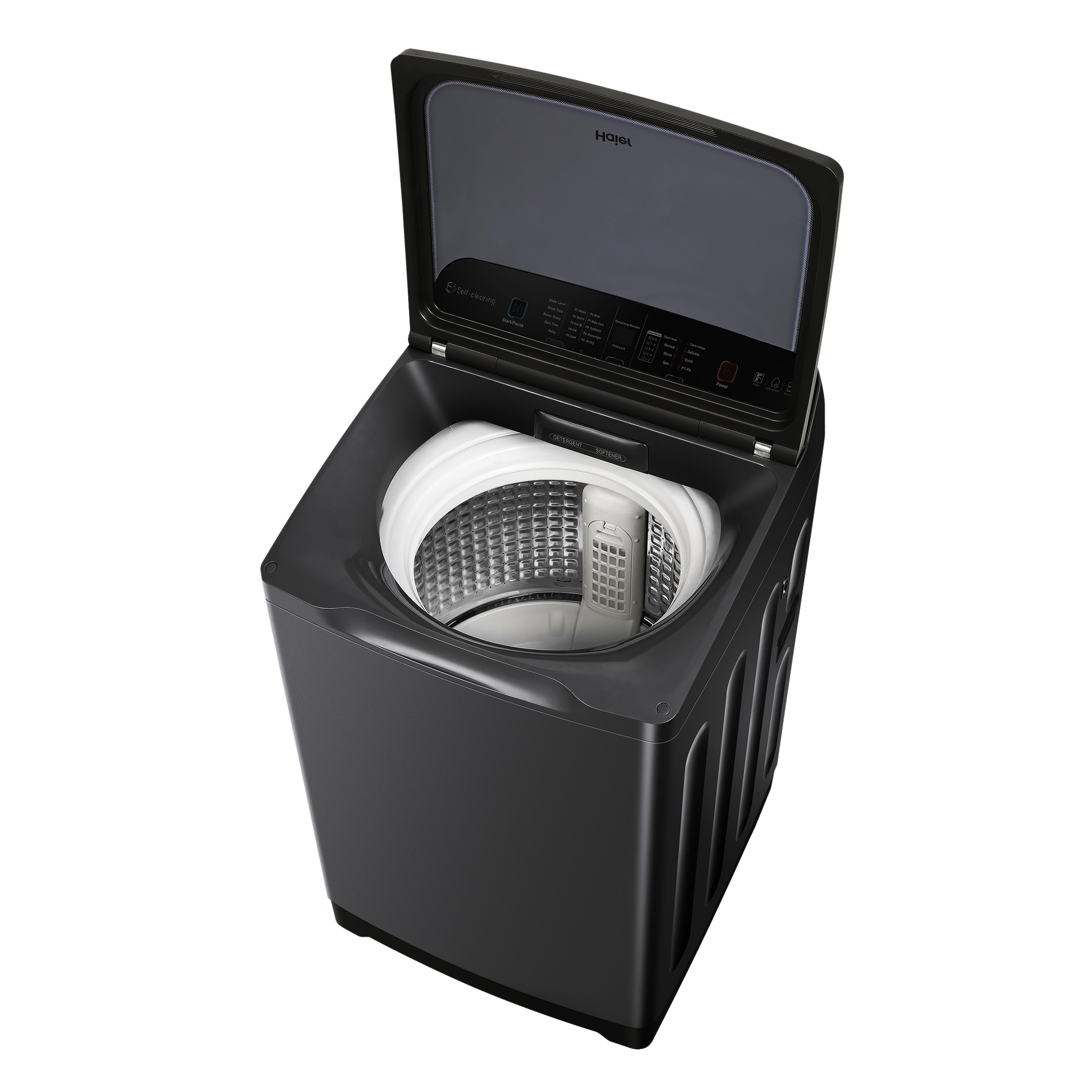 Haier 8 Kg 5 Star Fully Automatic Top Load Washing Machine (HSW80-678ES8NOIDA, Energy Saving, Dark Jade Silver)