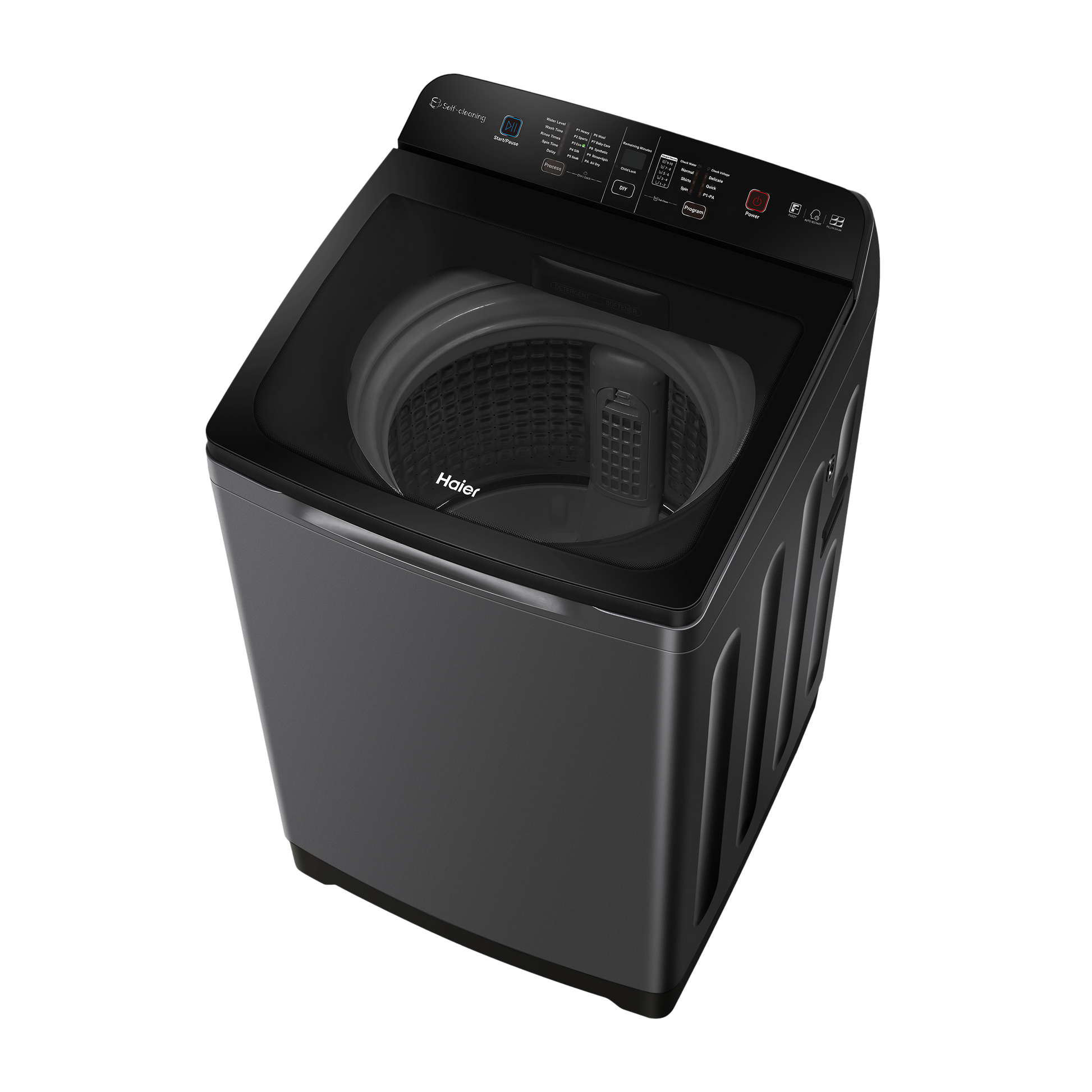 Haier 8 Kg 5 Star Fully Automatic Top Load Washing Machine (HSW80-678ES8NOIDA, Energy Saving, Dark Jade Silver)