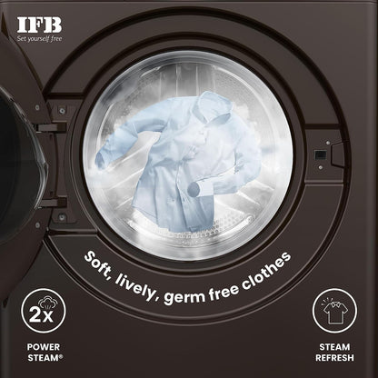 IFB 10 kg 5 Star Inverter Fully Automatic Front Load Washing Machine (Executive Plus MXC, Voice Enabled, Mocha)