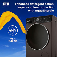 IFB 10 kg 5 Star Inverter Fully Automatic Front Load Washing Machine (Executive Plus MXC, Voice Enabled, Mocha)