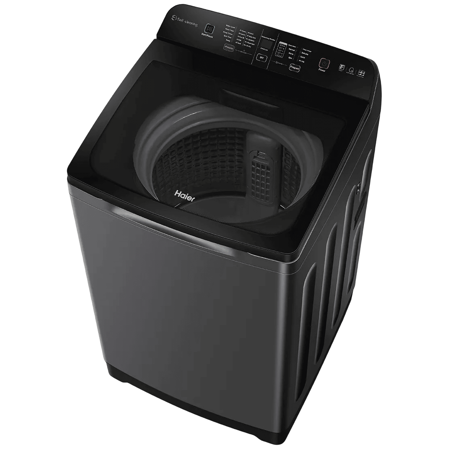 Haier 9 kg 5 Star Fully Automatic Top Load Washing Machine (HSW90-678ES8, Air Dry, Dark Jade Silver)