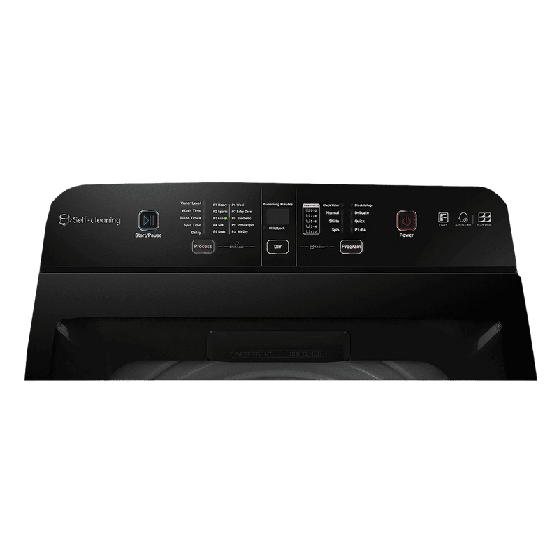 Haier 9 kg 5 Star Fully Automatic Top Load Washing Machine (HSW90-678ES8, Air Dry, Dark Jade Silver)