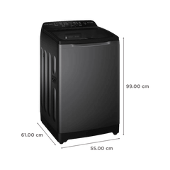 Haier 9 kg 5 Star Fully Automatic Top Load Washing Machine (HSW90-678ES8, Air Dry, Dark Jade Silver)