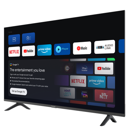 Panasonic MS Series 80 cm (32 inch) HD LED Smart Google TV with Dolby Digital Audio