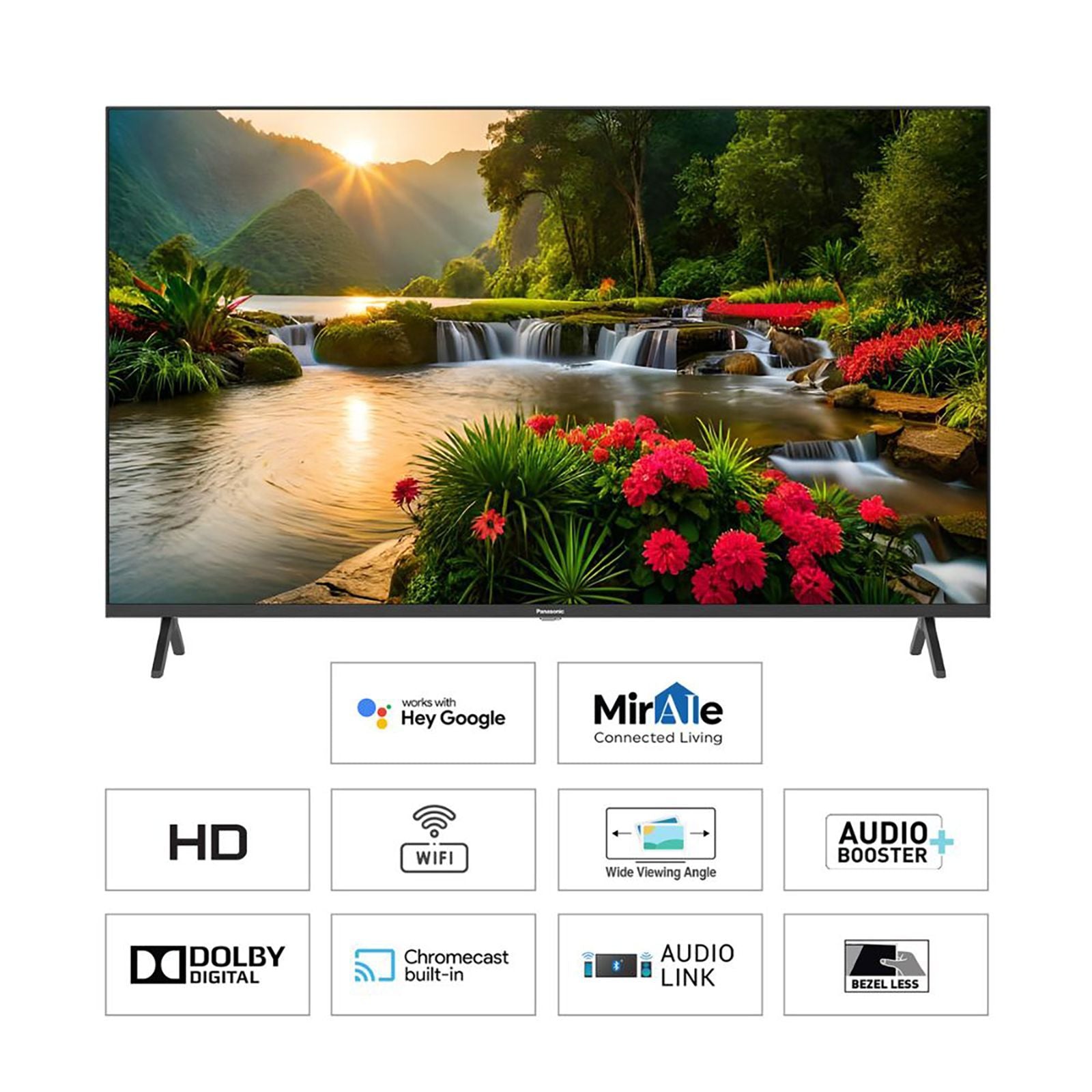Panasonic MS Series 80 cm (32 inch) HD LED Smart Google TV with Dolby Digital Audio