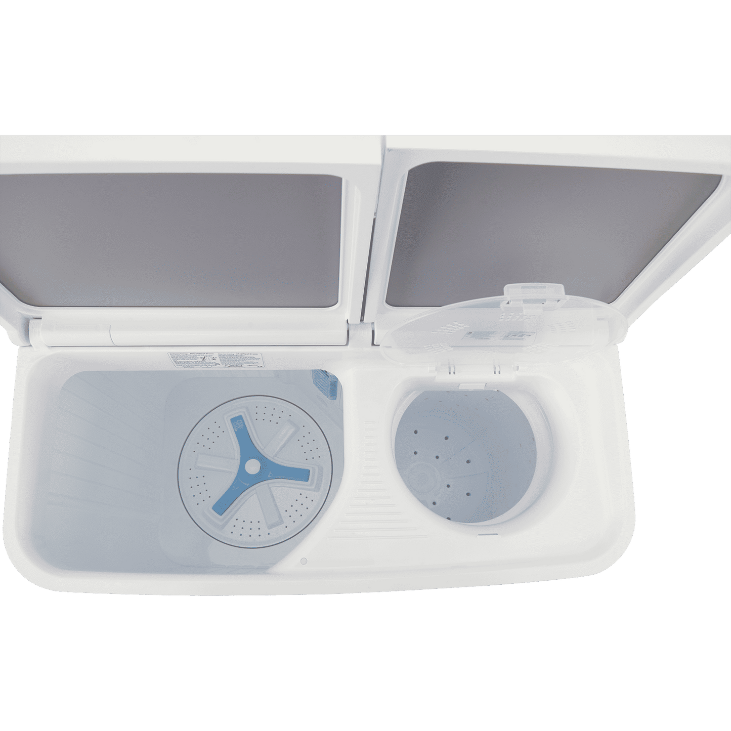 Haier 8 kg 5 Star Semi Automatic Washing Machine with Anti Bacterial Vortex Pulsator (178, HTW80-178, Burgundy with Flower)