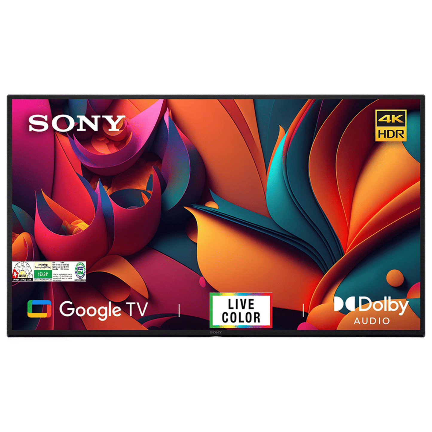 SONY X64L 108 cm (43 inch) 4K Ultra HD LED Google TV with High Dynamic Range (2023 Model)