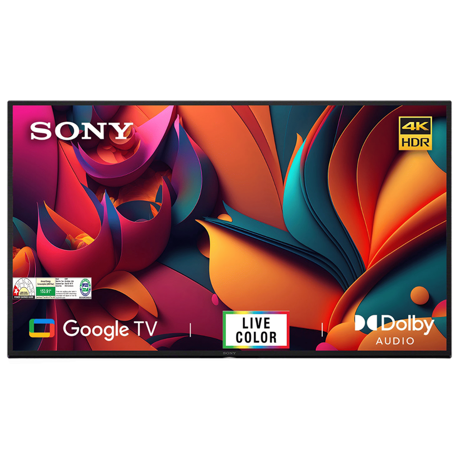 SONY X64L 108 cm (43 inch) 4K Ultra HD LED Google TV with High Dynamic Range (2023 Model)