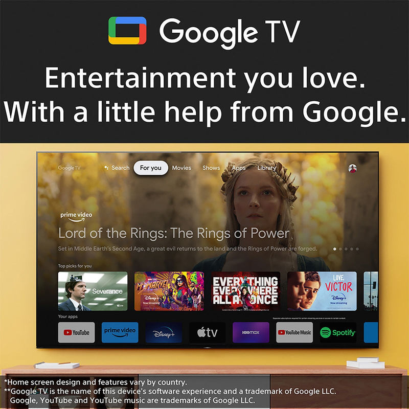 SONY X64L 108 cm (43 inch) 4K Ultra HD LED Google TV with High Dynamic Range (2023 Model)