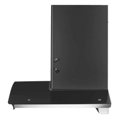 FABER HOOD ELLORA 3D IN HC SC BF BK 60cm 1400m3/hr Ductless Auto Clean Wall Mounted Chimney with Baffle Filter (Black)