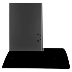 FABER Hood Ellora 3D IN HC SC BF BK 90cm 1400m3/hr Ducted Auto Clean Wall Mounted Chimney with Baffle Filter (Black)