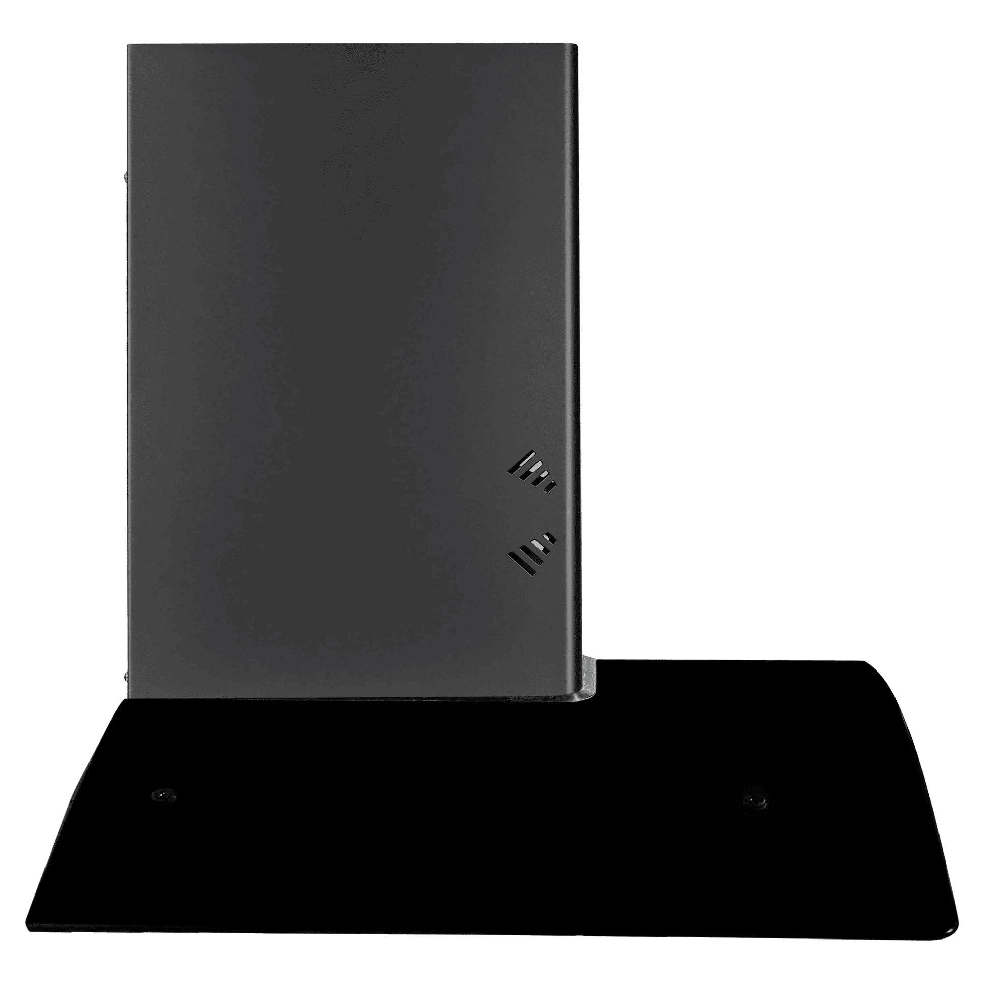 FABER Hood Ellora 3D IN HC SC BF BK 90cm 1400m3/hr Ducted Auto Clean Wall Mounted Chimney with Baffle Filter (Black)