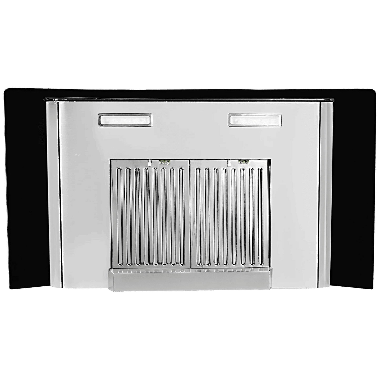 FABER Hood Ellora 3D IN HC SC BF BK 90cm 1400m3/hr Ducted Auto Clean Wall Mounted Chimney with Baffle Filter (Black)