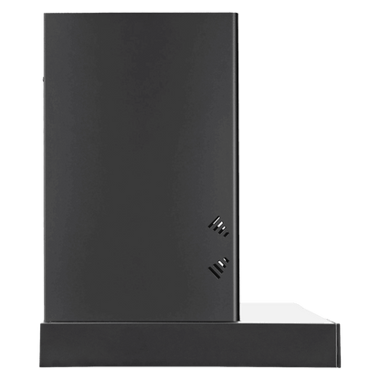 FABER HOOD CYGNUS IN 3D HC SC FL BK 60cm 1350m3/hr Ducted Auto Clean Wall Mounted Chimney with Odor Sensor (Black)