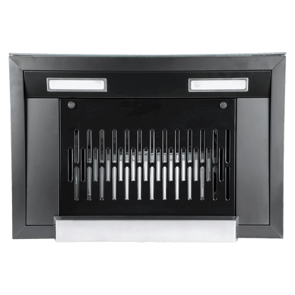 FABER HOOD CYGNUS IN 3D HC SC FL BK 60cm 1350m3/hr Ducted Auto Clean Wall Mounted Chimney with Odor Sensor (Black)