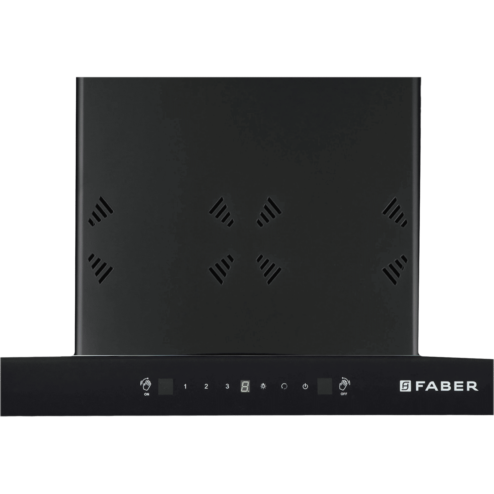 FABER HOOD CYGNUS IN 3D HC SC FL BK 60cm 1350m3/hr Ducted Auto Clean Wall Mounted Chimney with Odor Sensor (Black)