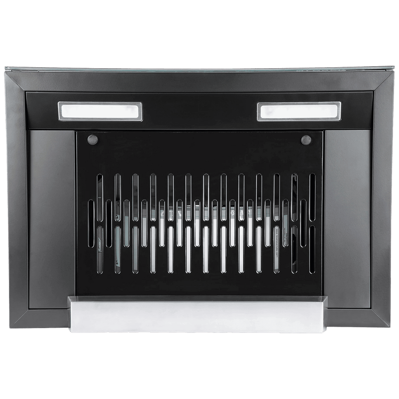 FABER HOOD CYGNUS IN 3D HC SC FL BK 60cm 1350m3/hr Ducted Auto Clean Wall Mounted Chimney with Odor Sensor (Black)