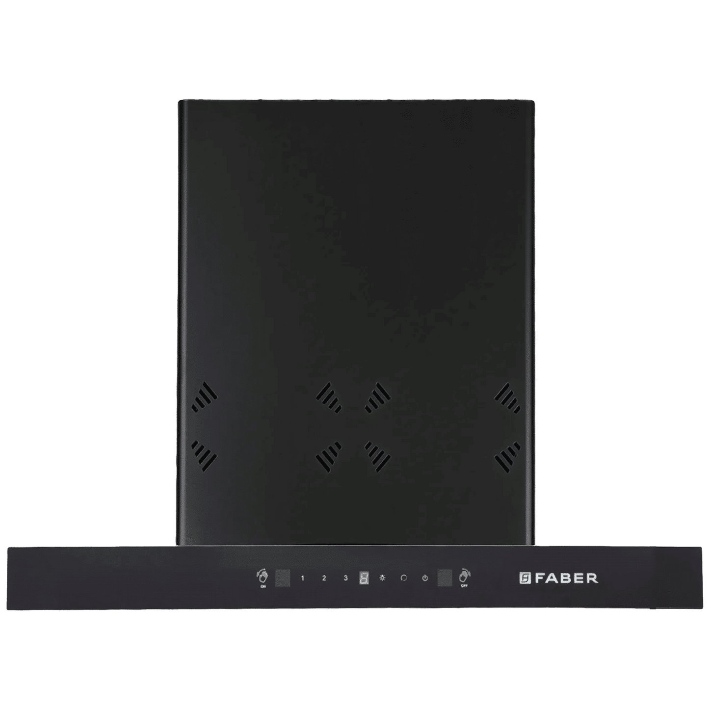 FABER HOOD CYGNUS IN 3D HC SC FL BK 75cm 1400m3/hr Ducted Auto Clean Wall Mounted Chimney with Odor Sensor (Black)