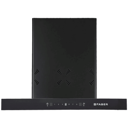 FABER HOOD CYGNUS IN 3D HC SC FL BK 75cm 1400m3/hr Ducted Auto Clean Wall Mounted Chimney with Odor Sensor (Black)