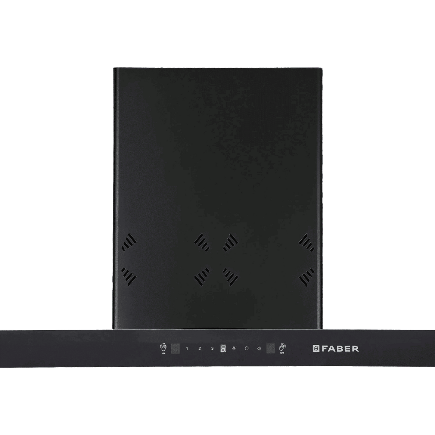 FABER HOOD CYGNUS IN 3D HC SC FL BK 75cm 1400m3/hr Ducted Auto Clean Wall Mounted Chimney with Odor Sensor (Black)