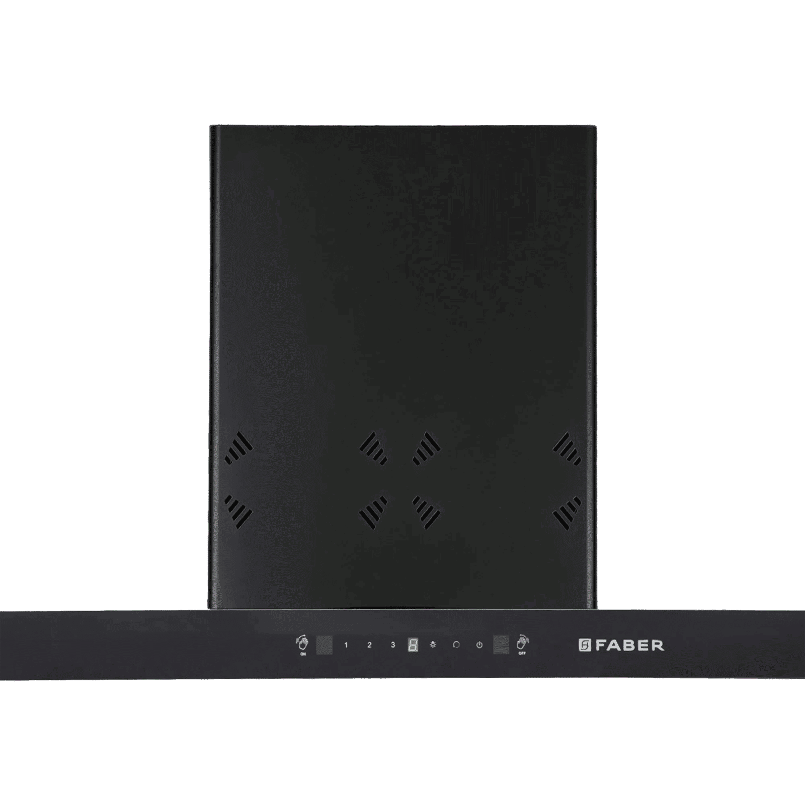 FABER HOOD CYGNUS IN 3D HC SC FL BK 75cm 1400m3/hr Ducted Auto Clean Wall Mounted Chimney with Odor Sensor (Black)