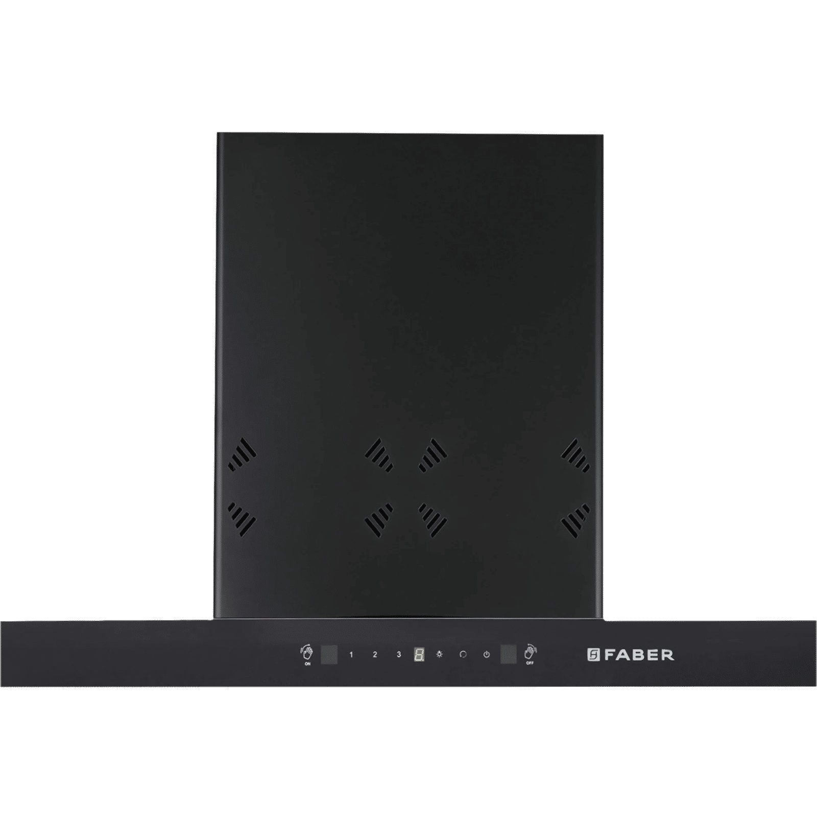 FABER HOOD CYGNUS IN 3D HC SC FL BK 90cm 1400m3/hr Ducted Auto Clean Wall Mounted Chimney with Odor Sensor (Black)