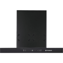FABER HOOD CYGNUS IN 3D HC SC FL BK 90cm 1400m3/hr Ducted Auto Clean Wall Mounted Chimney with Odor Sensor (Black)