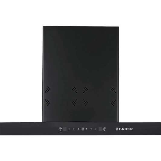 FABER HOOD CYGNUS IN 3D HC SC FL BK 90cm 1400m3/hr Ducted Auto Clean Wall Mounted Chimney with Odor Sensor (Black)