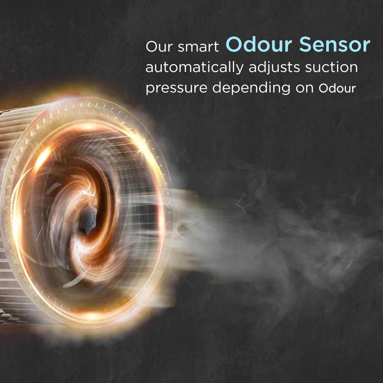 FABER HOOD CYGNUS IN 3D HC SC FL BK 90cm 1400m3/hr Ducted Auto Clean Wall Mounted Chimney with Odor Sensor (Black)