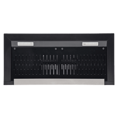 FABER HOOD CYGNUS IN 3D HC SC FL BK 90cm 1400m3/hr Ducted Auto Clean Wall Mounted Chimney with Odor Sensor (Black)