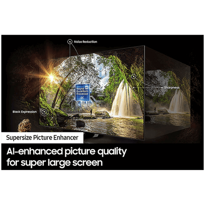 SAMSUNG 8 Series 247 cm (98 inch) QLED 4K Ultra HD Tizen TV with Dolby Atmos